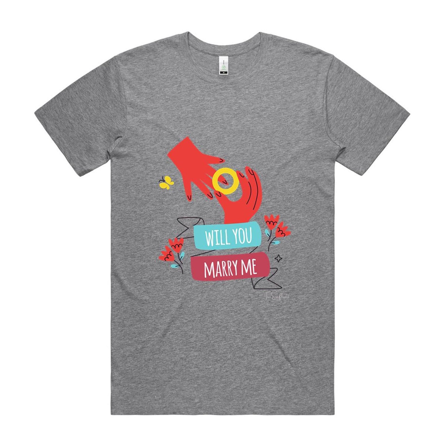 Will You Marry Me? - Organic Tee #3