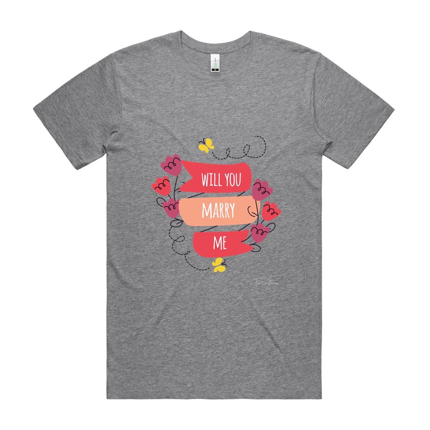 Will You Marry Me? - Organic Tee #1