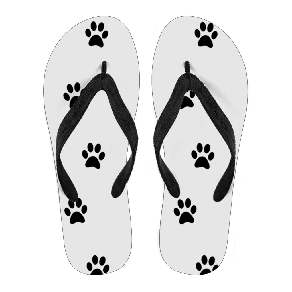 Paw prints Flip flops / Thongs | eQench