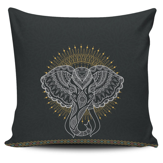 Elephant Abstract Cushion Cover | eQench