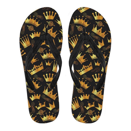 Queen And King Men's Flip Flops / Thongs | eQench