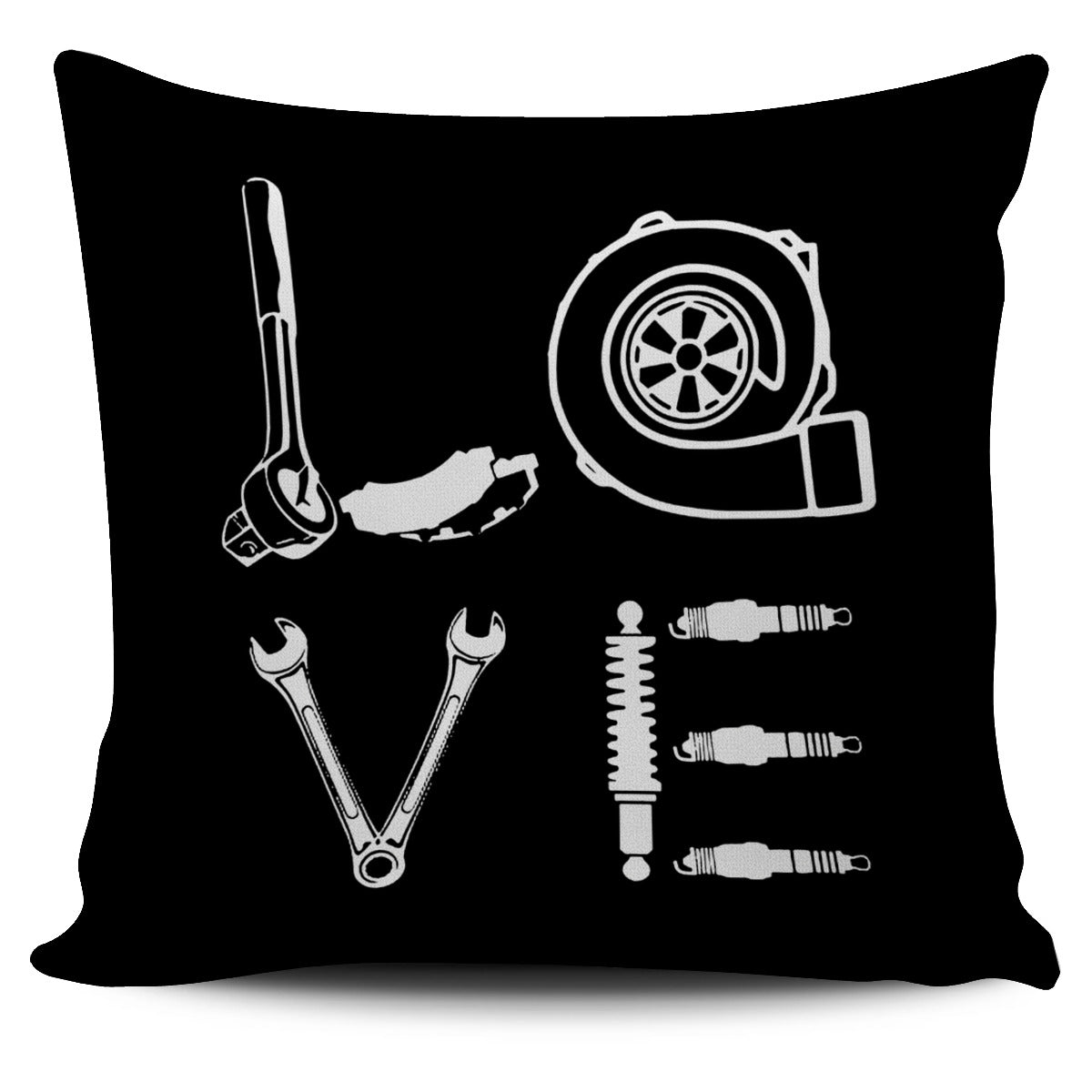 LOVE MECHANIC CUSHION COVER | eQench