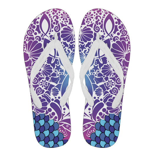 Fish Attack - Women's Flip Flops / Thongs | eQench