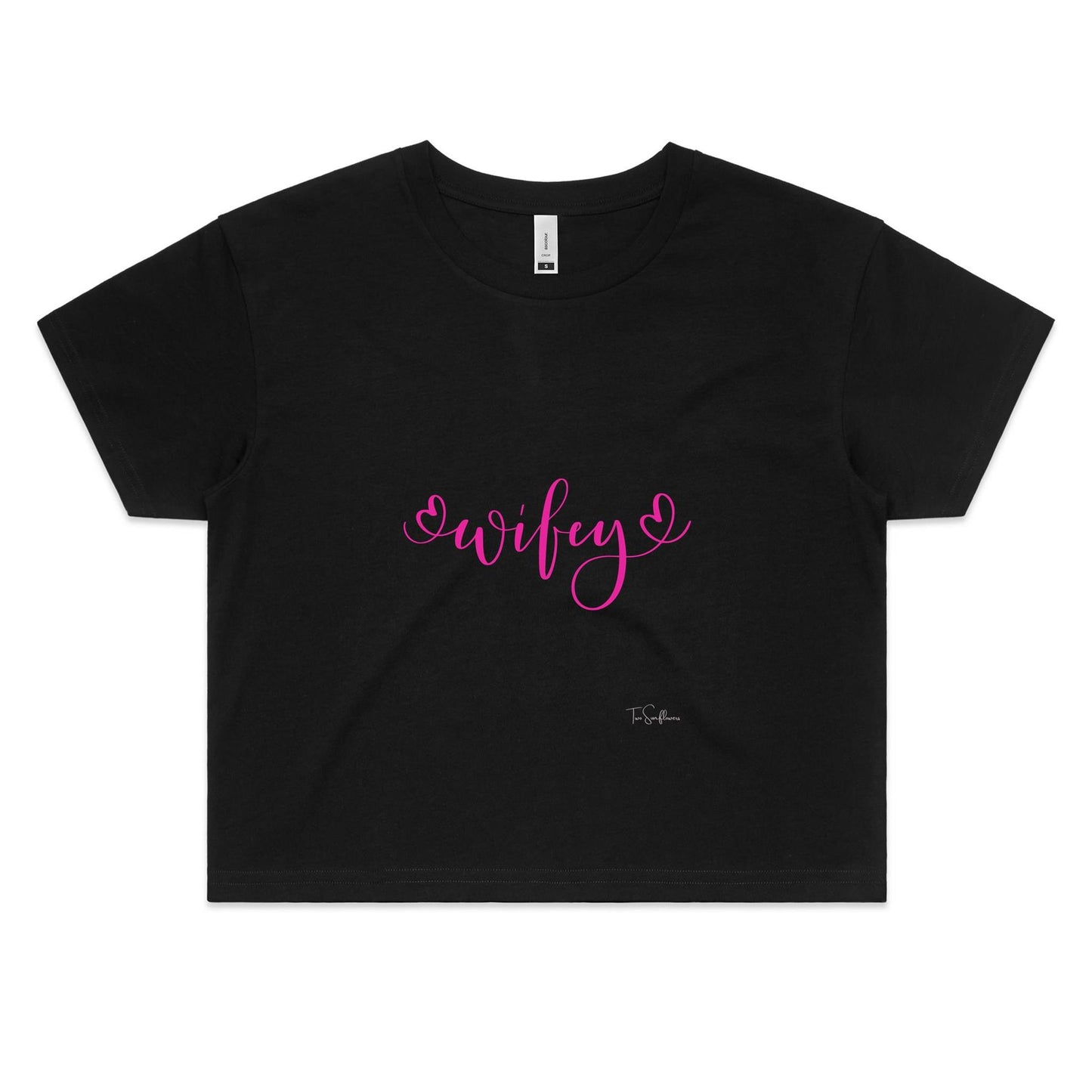 Wifey - Women's Crop Tee