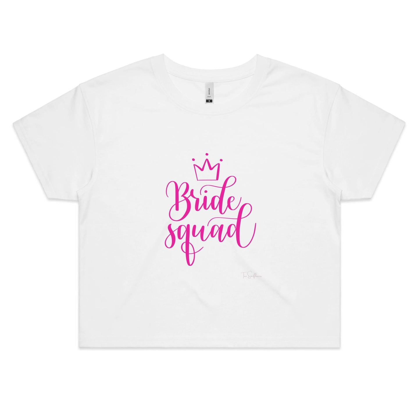 Bride Squad - Crop Tee