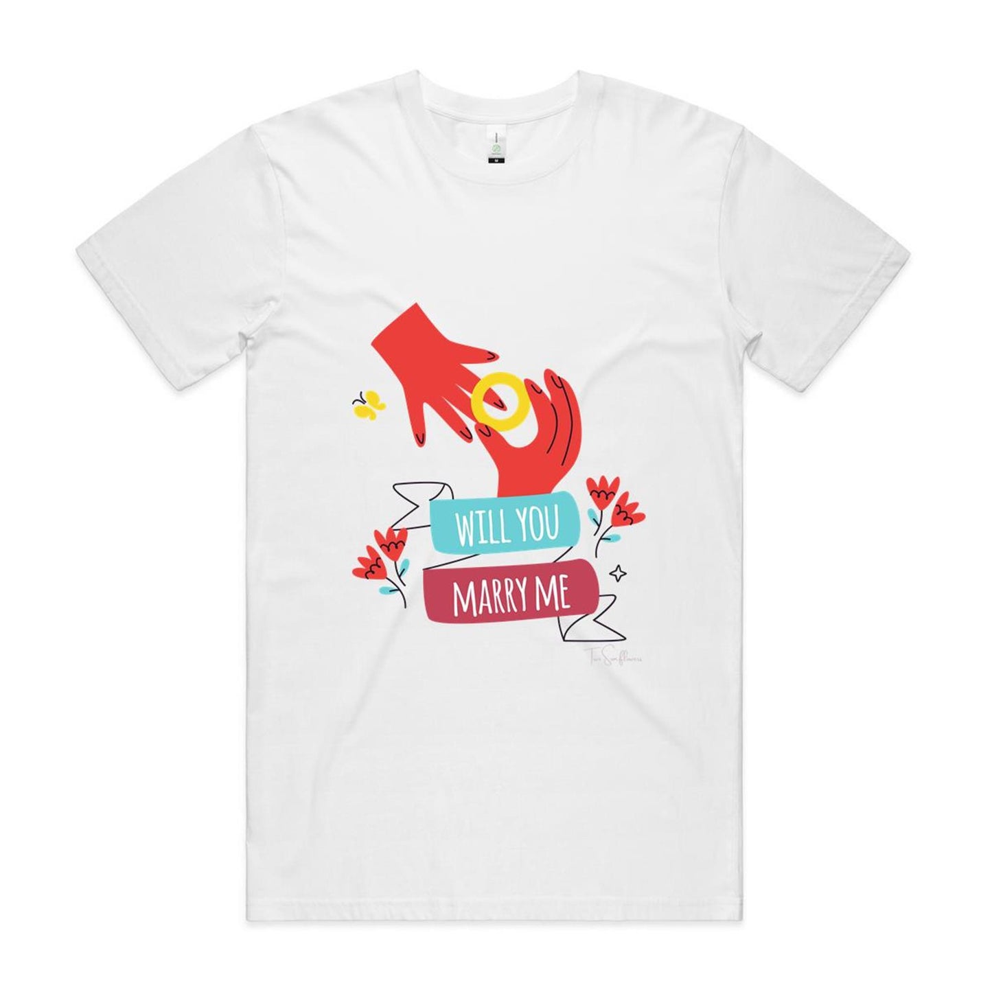 Will You Marry Me? - Organic Tee #3