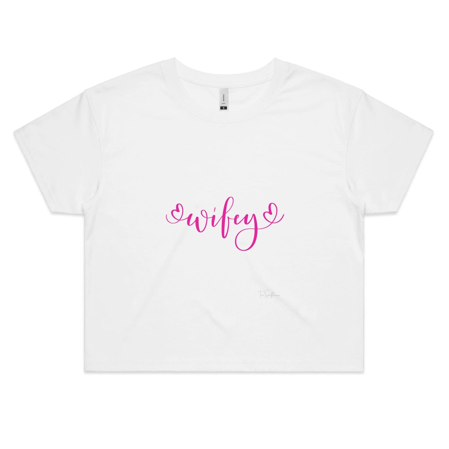 Wifey - Women's Crop Tee