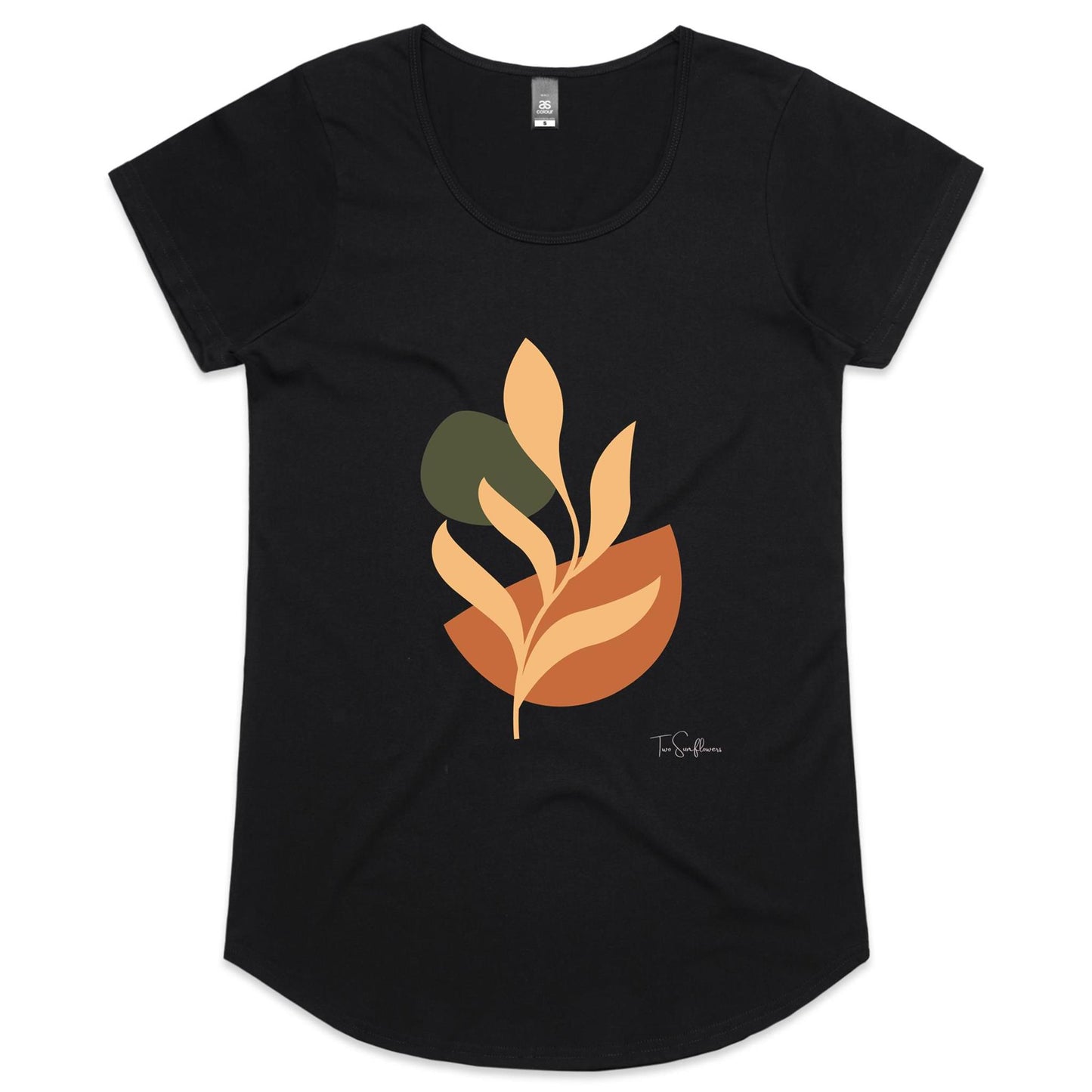 Botanicals #1 - Womens Scoop Neck T-Shirt