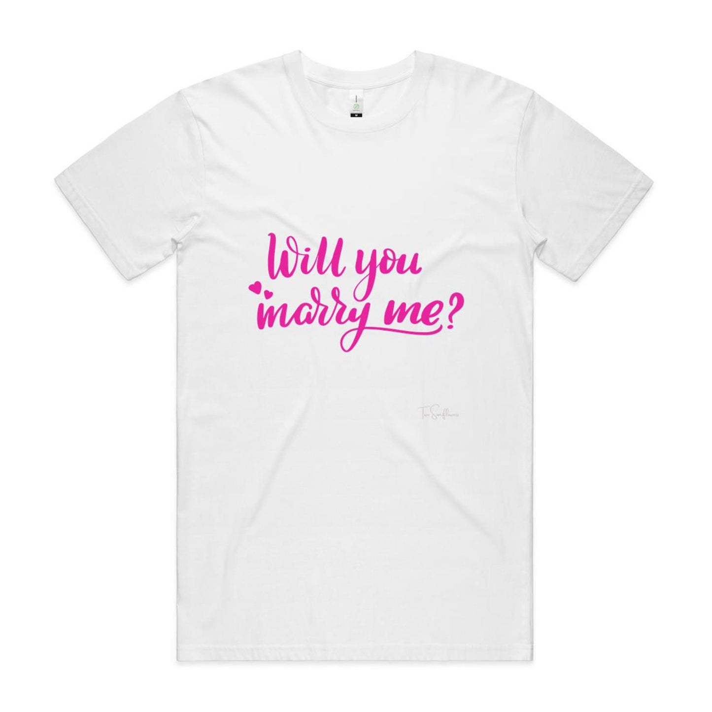 Will You Marry Me?  - Organic Tee #4