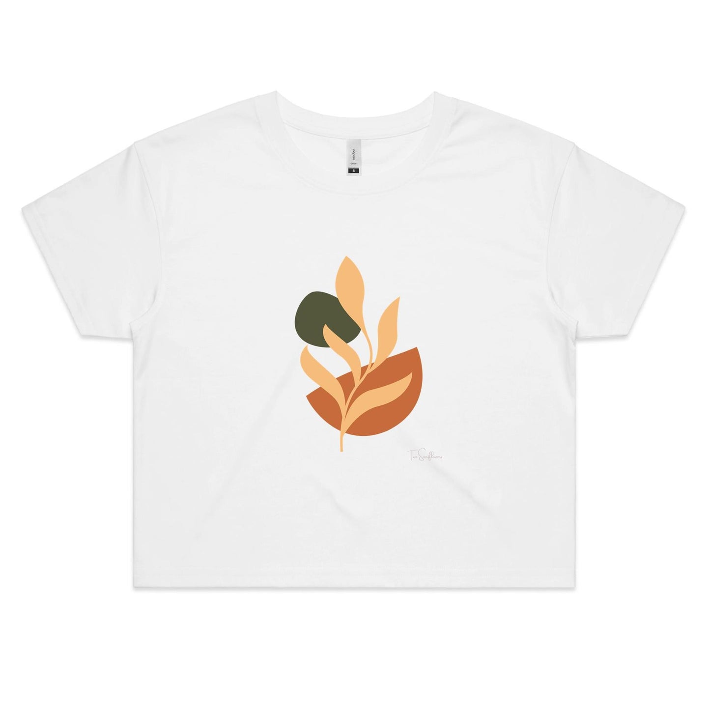 Botanicals #1 - Women's Crop Tee