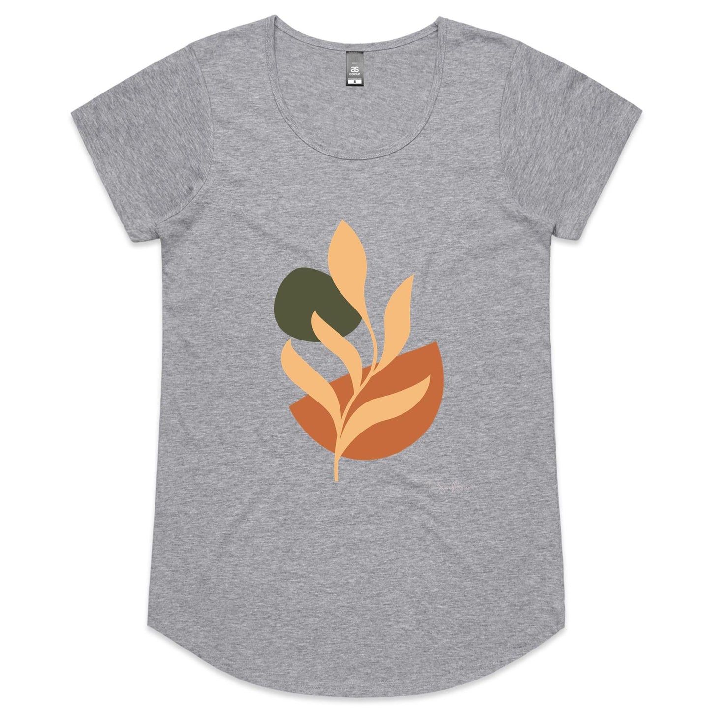 Botanicals #1 - Womens Scoop Neck T-Shirt