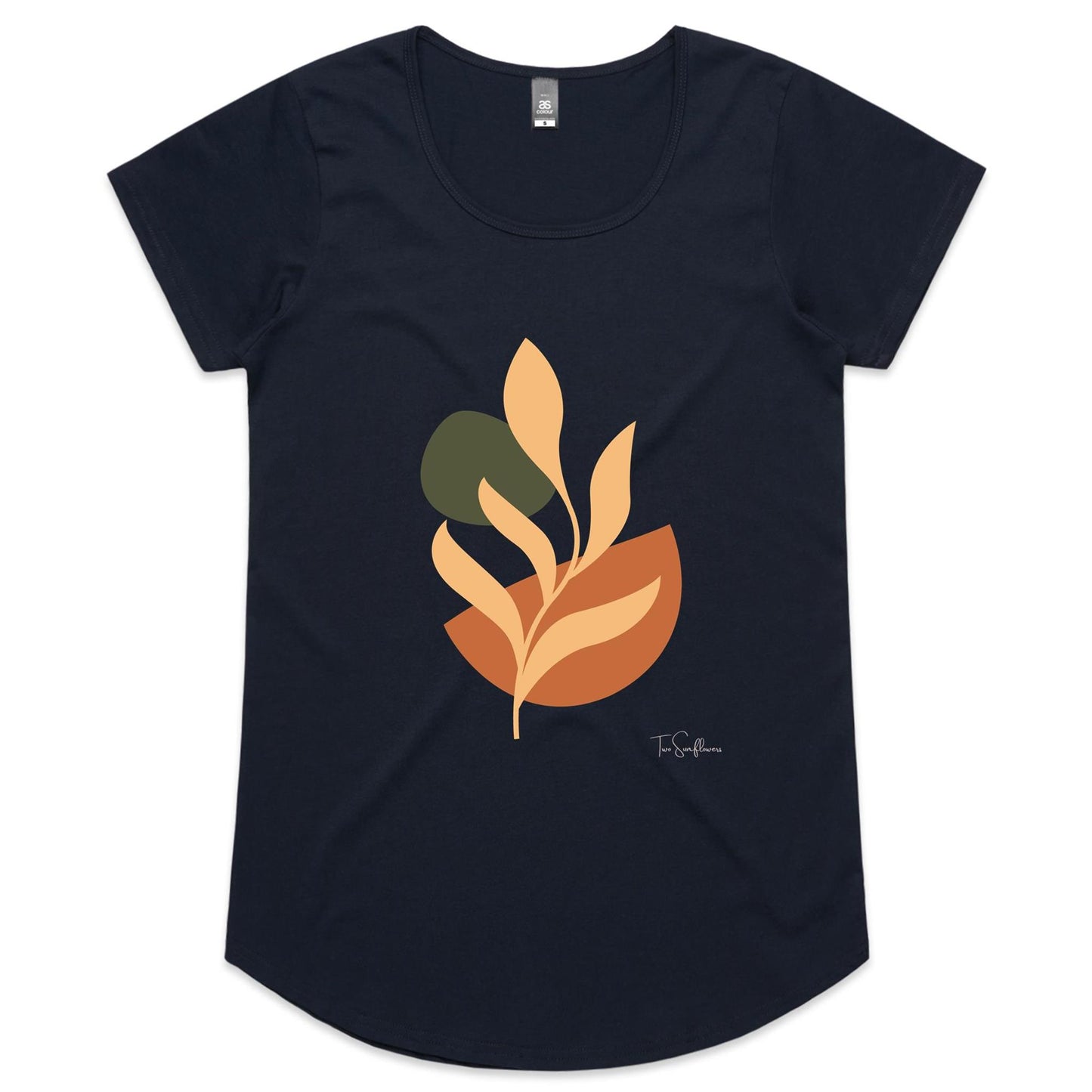 Botanicals #1 - Womens Scoop Neck T-Shirt