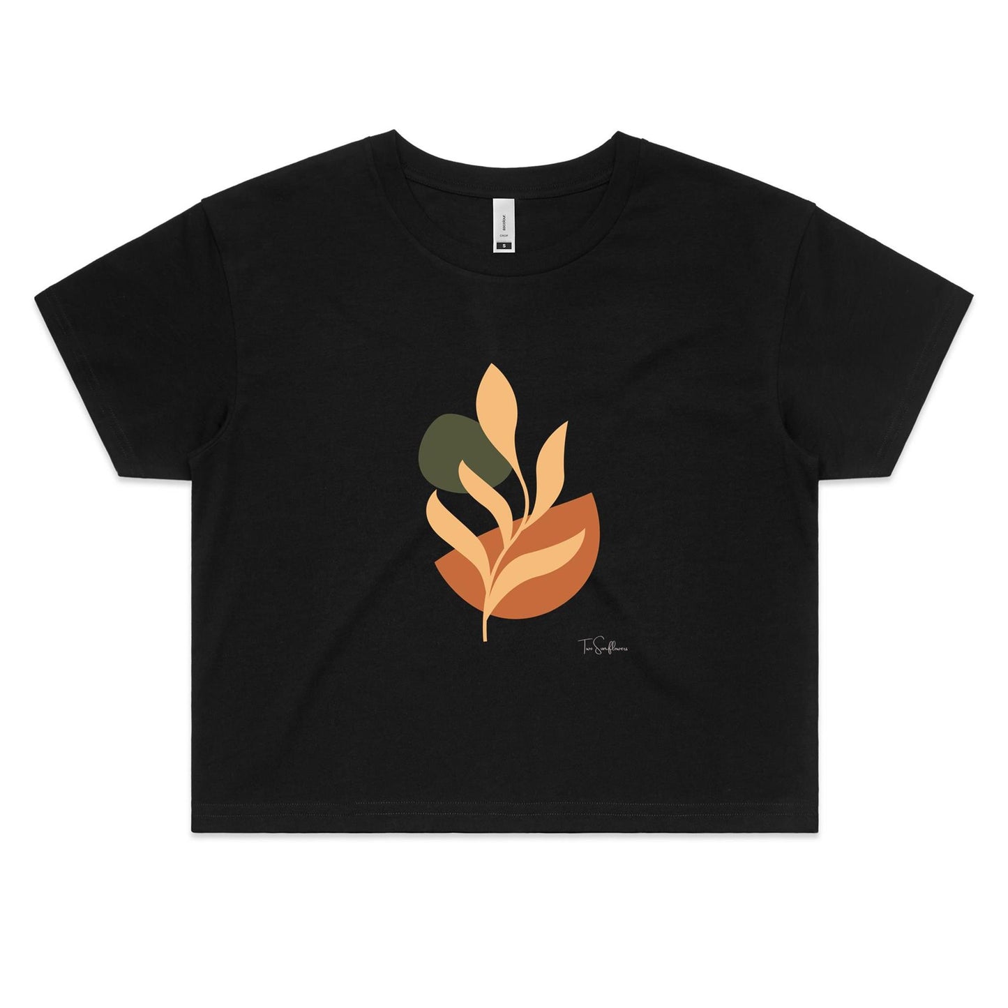 Botanicals #1 - Women's Crop Tee