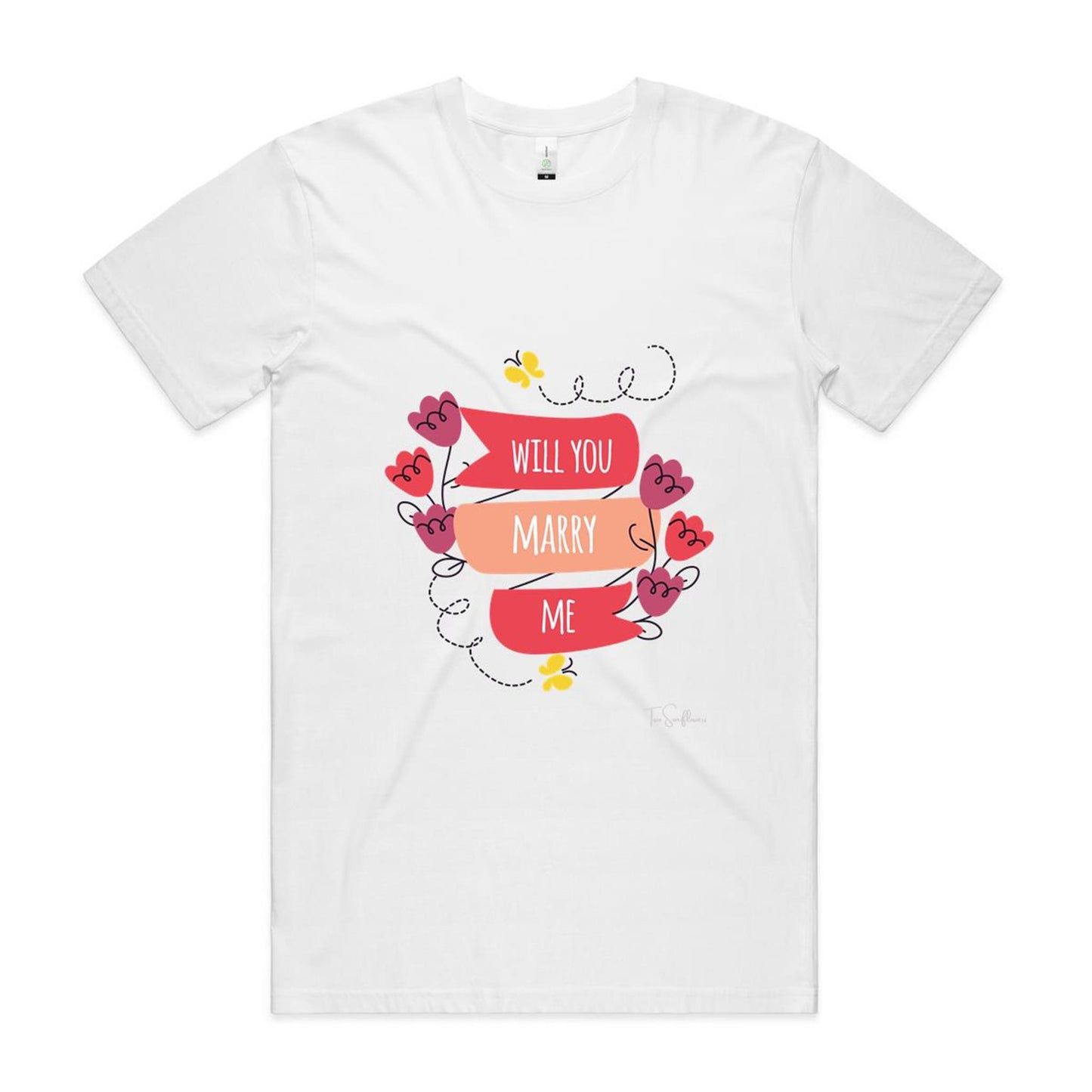 Will You Marry Me? - Organic Tee #1