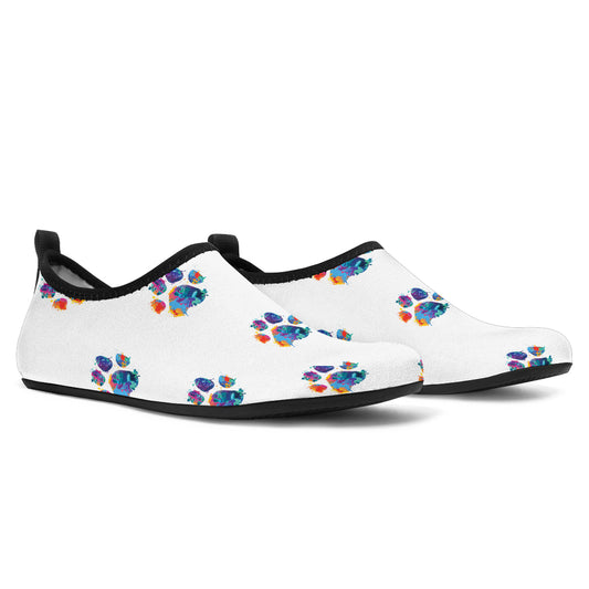 Paw prints Aqua Shoes | eQench