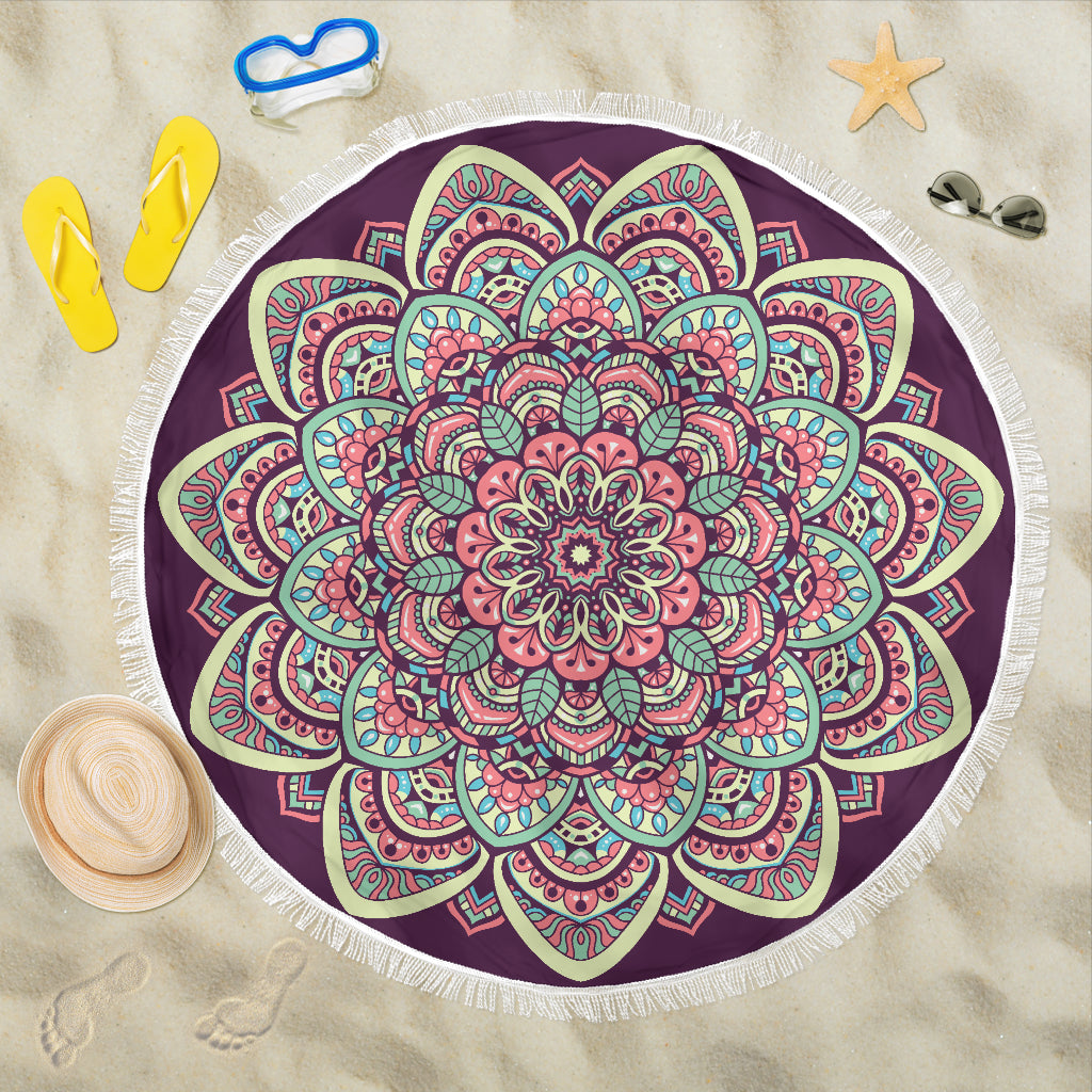 Beach Towel - Mandala | eQench