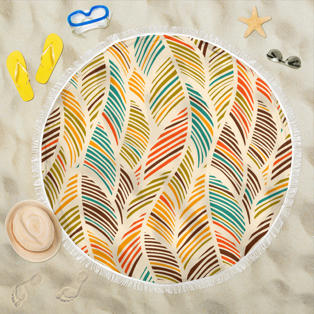 Colorful Abstract Beach Blanket | eQench