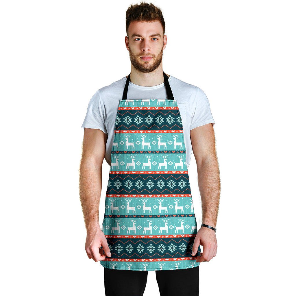 Christmas Good Vibes Only Men's Apron | eQench