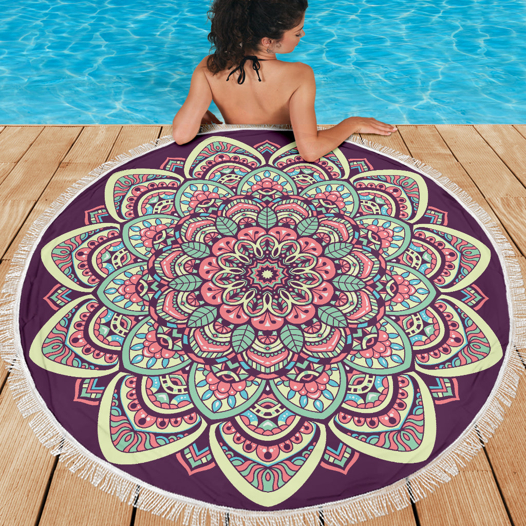 Beach Towel - Mandala | eQench