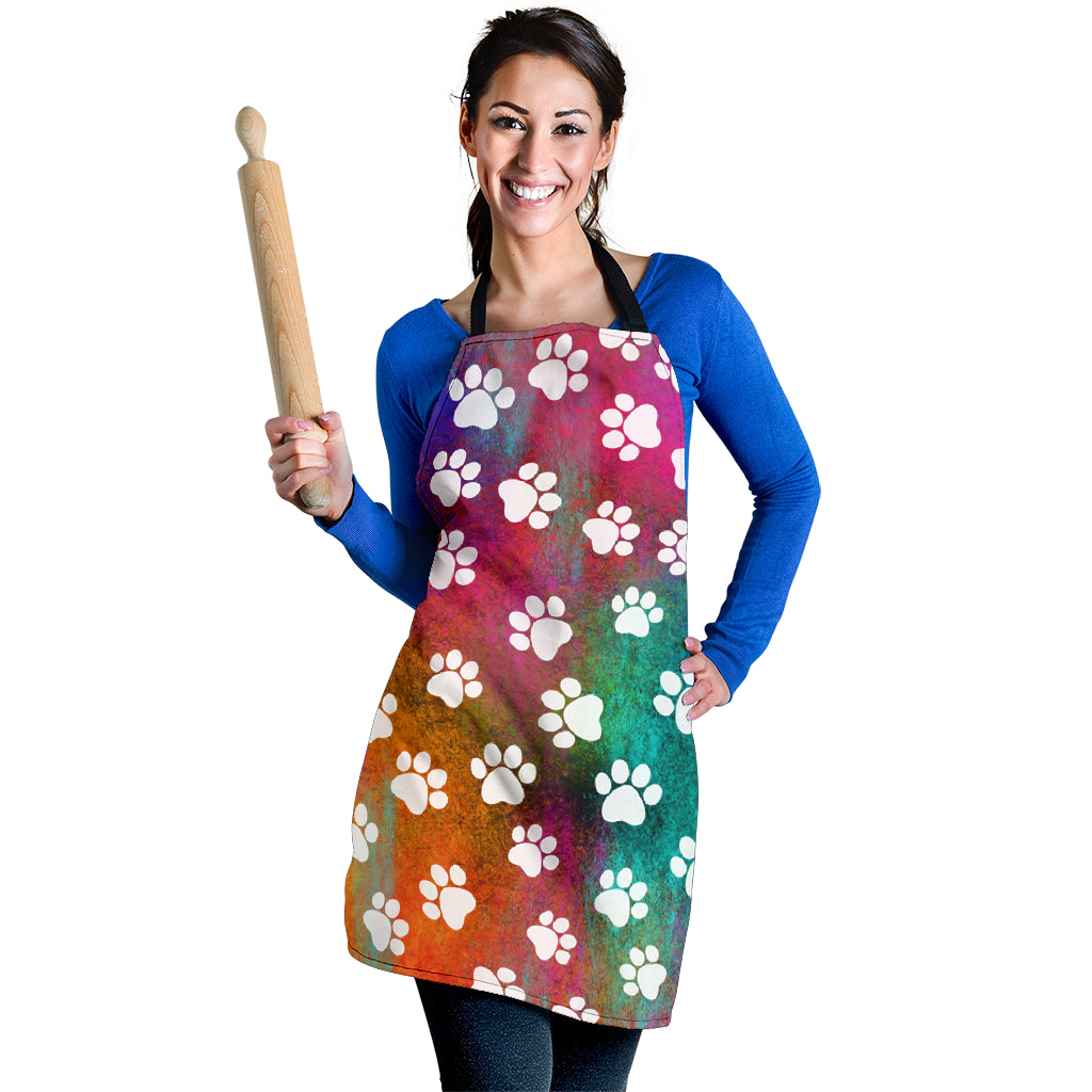 Women's Paw prints Apron | eQench