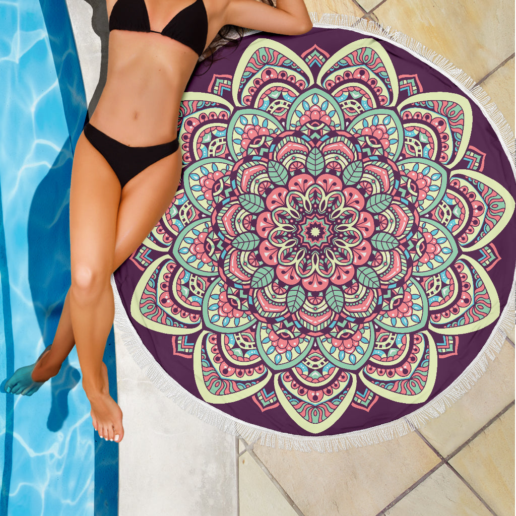 Beach Towel - Mandala | eQench