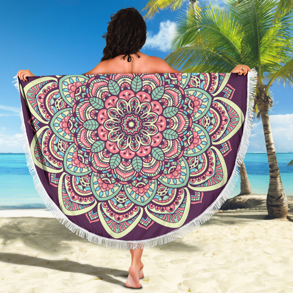 Beach Towel - Mandala | eQench