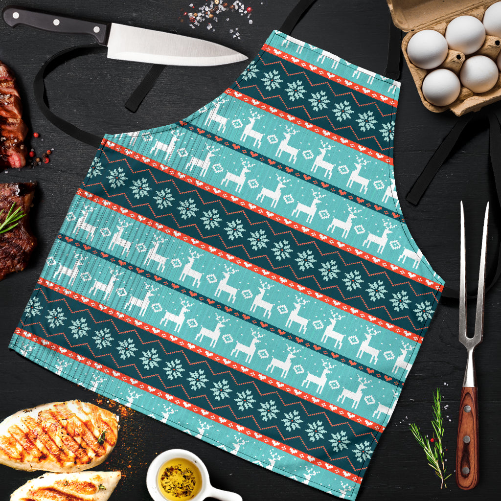 Christmas Good Vibes Only Men's Apron | eQench