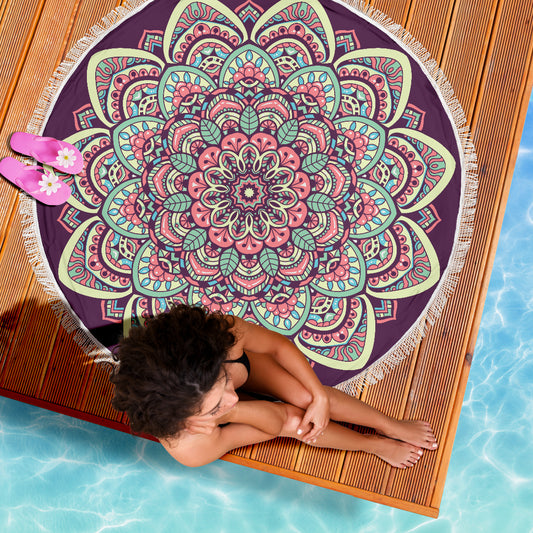 Beach Towel - Mandala | eQench