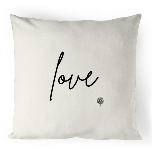 LOVE - 100% Linen Cushion Cover