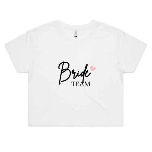 Bride Team -  Crop Tee